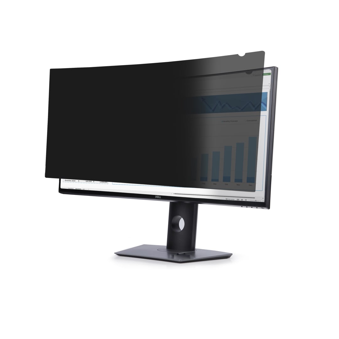 Privacy Screen for 38" Dell U3824DW, Curved, Dual side