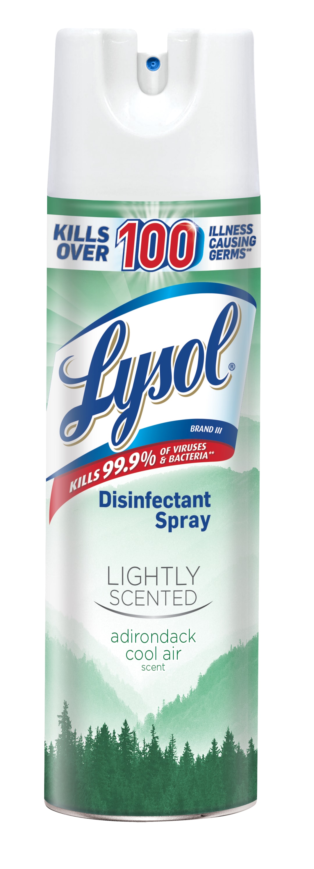 LYSOL® Disinfectant Spray - Lightly Scented Adirondack Cool Air 6/19 oz.