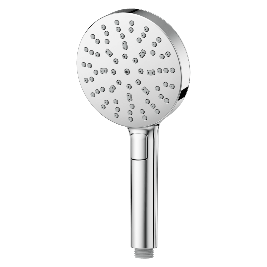 Modern Round Handshower in Polished Chrome