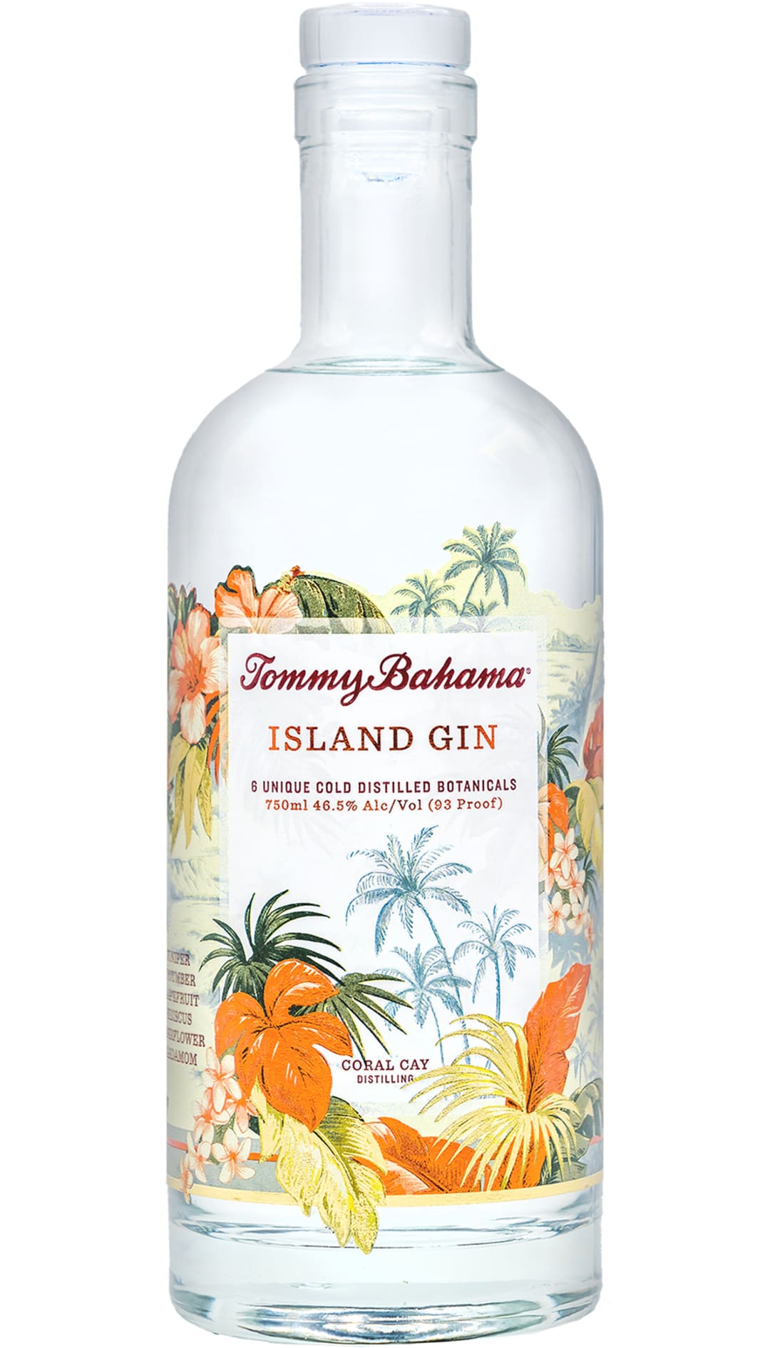 Tommy Bahama Island Gin 750ml 93 Proof