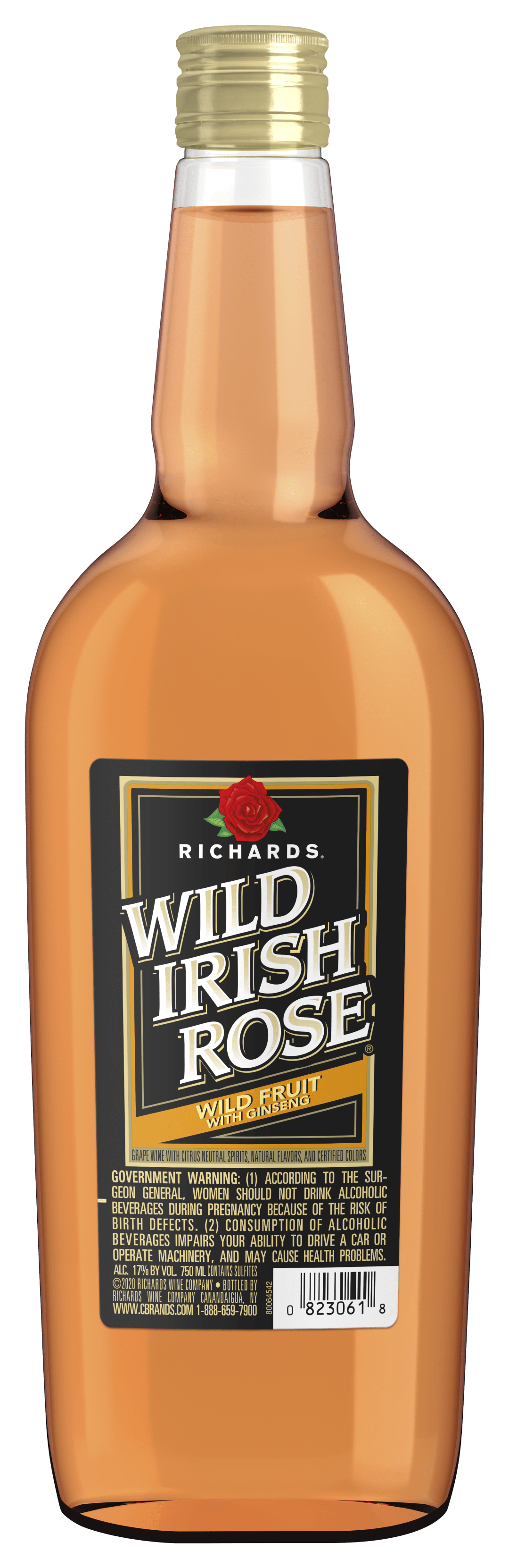 Richards Wild Irish Rose Fruit Wine High Proof 750ml