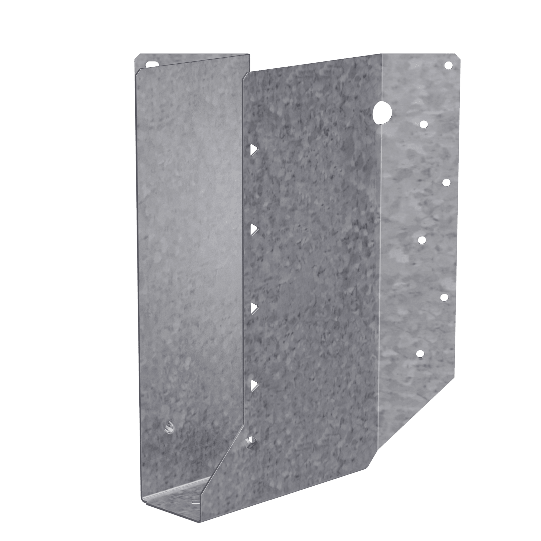 Simpson Strong-Tie SUL1.81/9 SUL Galvanized Joist Hanger for 1-3/4 in. x 9-1/4 to 9-1/2 in. Engineered Wood, Skewed Left