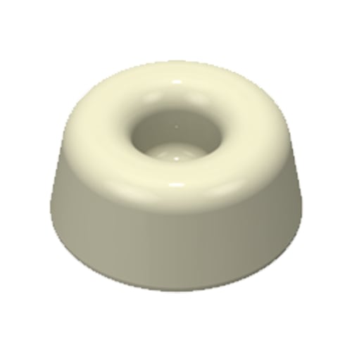 3M™ Bumpon™ SJ5009 Elastikpuffer, Weiß, 22,3 x 10,1 mm, Klebstoff Natur-Kautschuk R-30