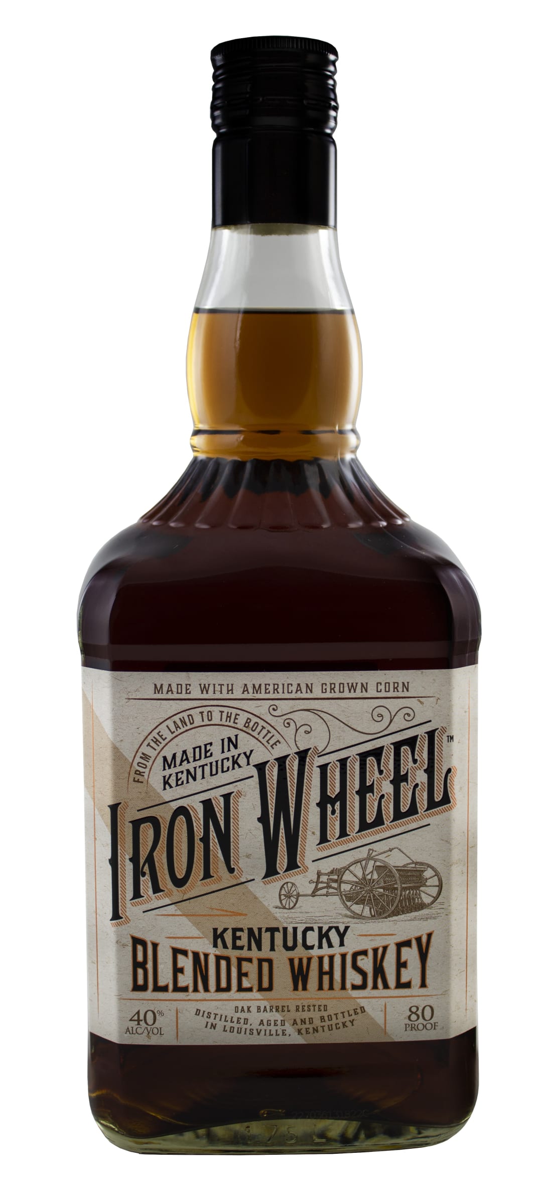 Iron Wheel Kentucky Blended Whiskey 1.75l 80 Proof