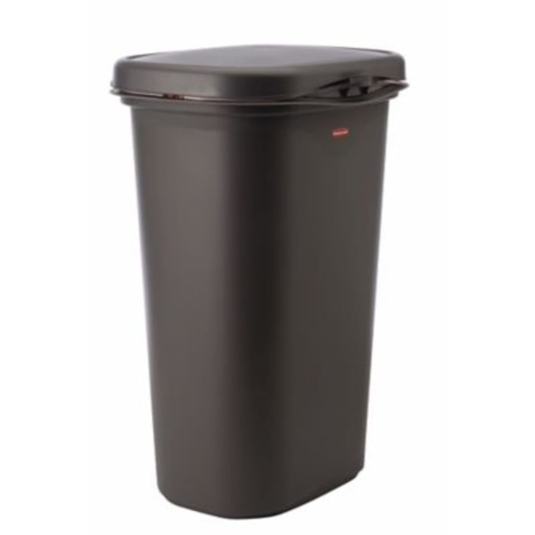 Rubbermaid® 13G Cashmere Spring Top Trash Can