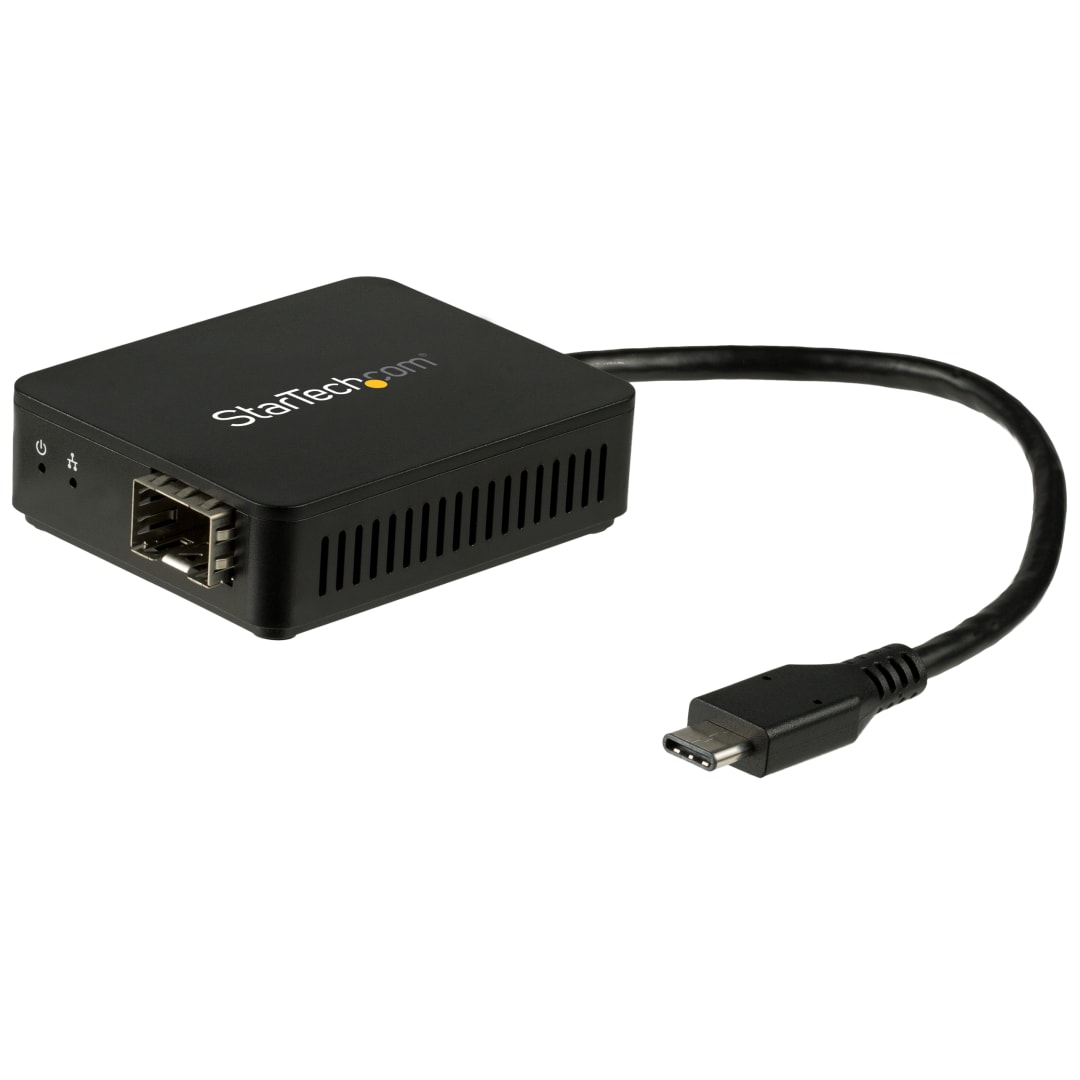 USB C to Fiber Optic Converter - Open SFP