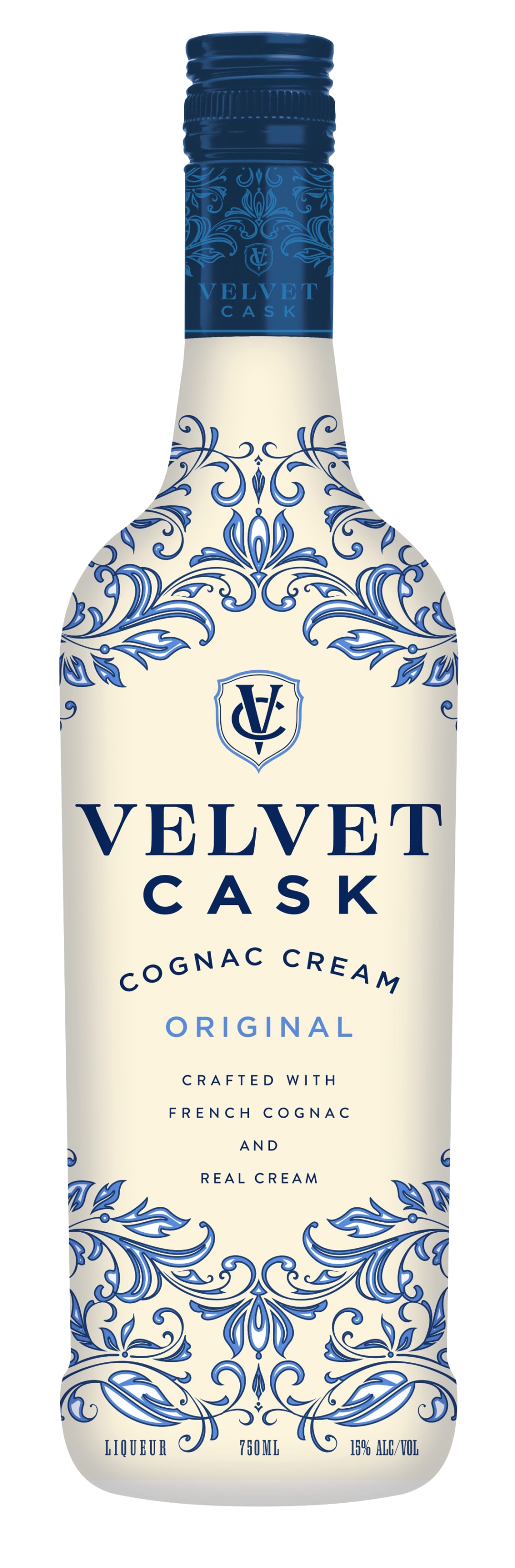 Velvet Cask Cream Cognac 750ml 30 Proof