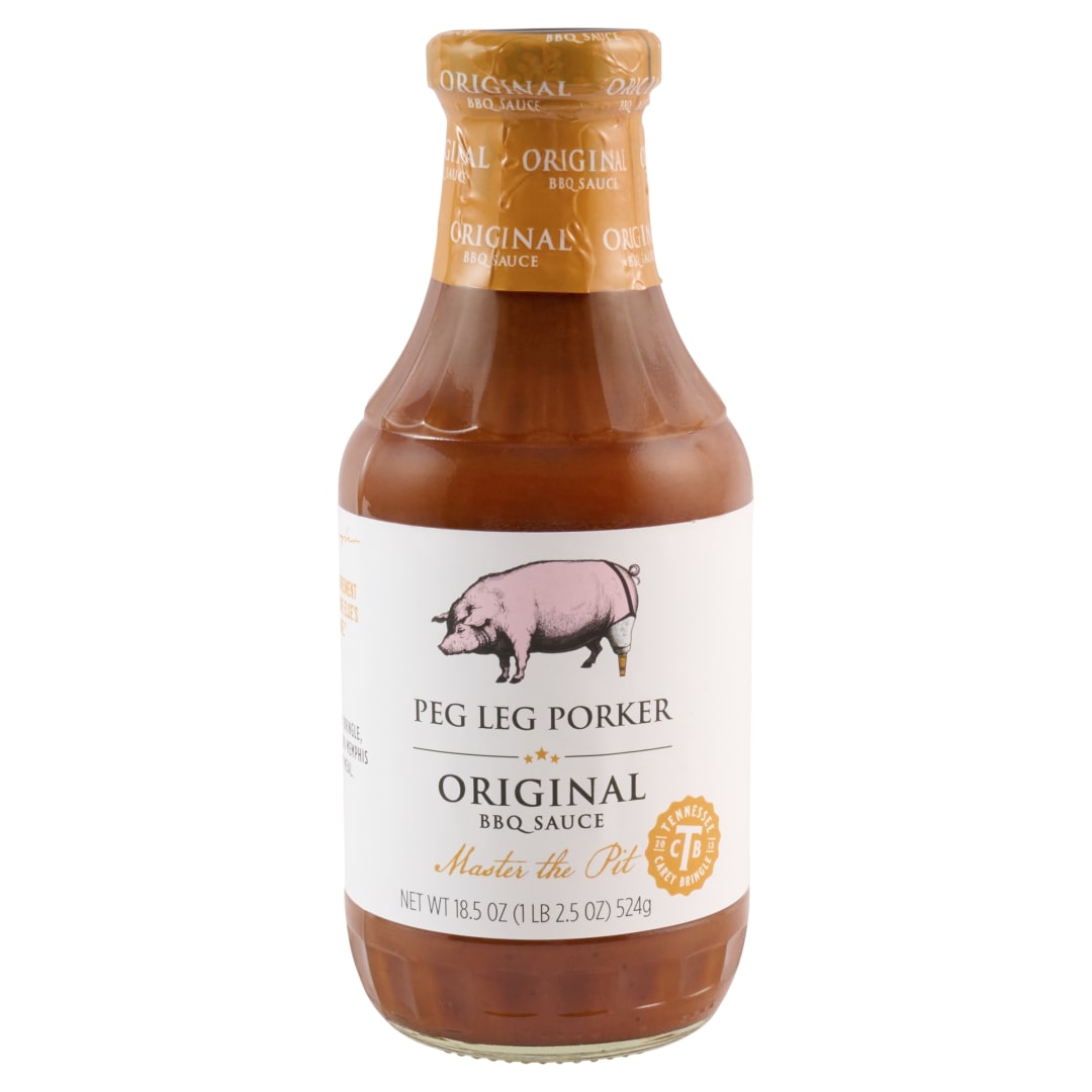 Peg Leg Porker Original BBQ Sauce, 18.5 oz