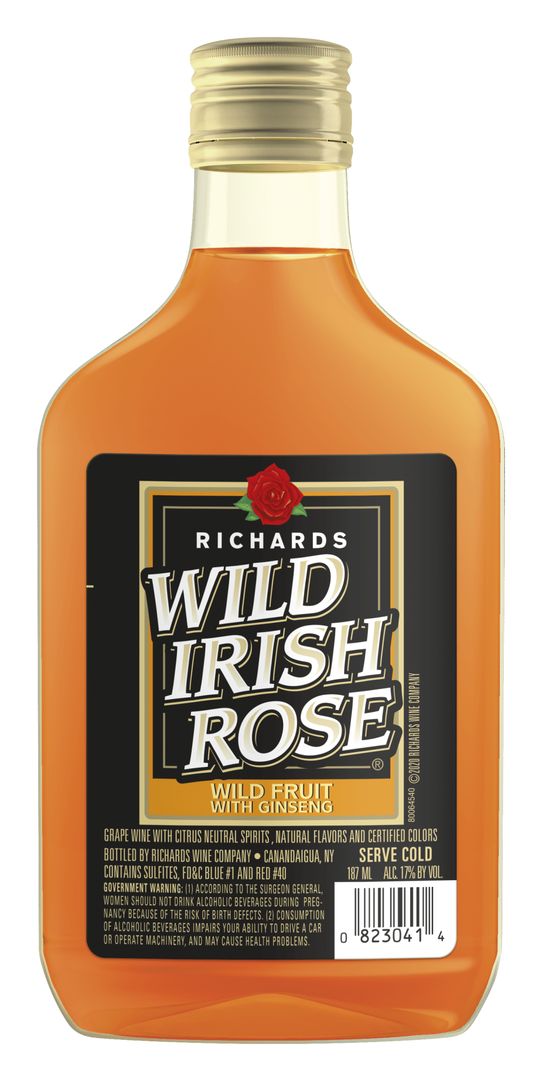 Richards Wild Irish Rose Fruit Wine 187ml