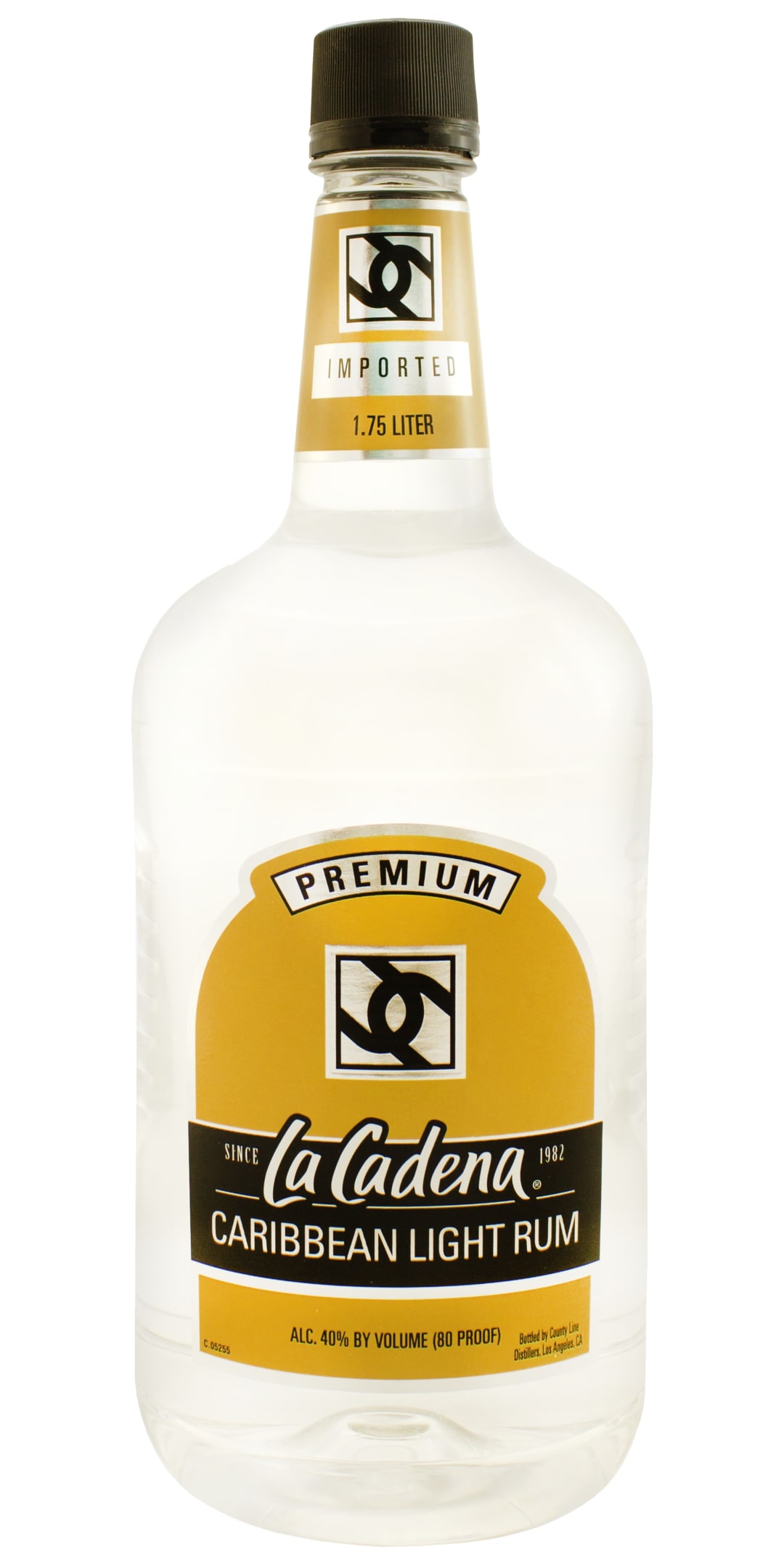 La Cadena Caribbean Light Rum 1.75l 80 Proof