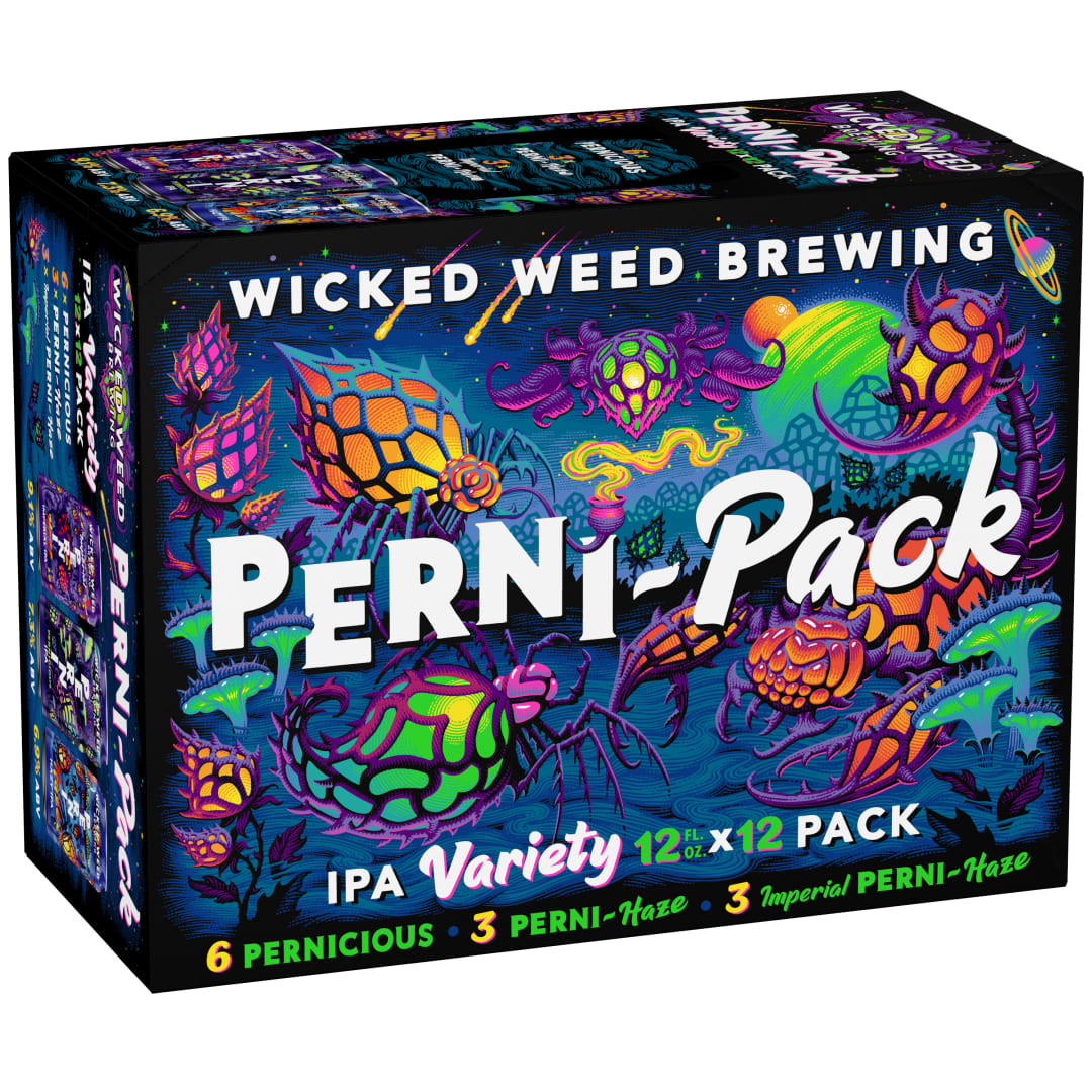 Wicked Weed Perni Variety Pack 12 Pack 12 fl oz Cans