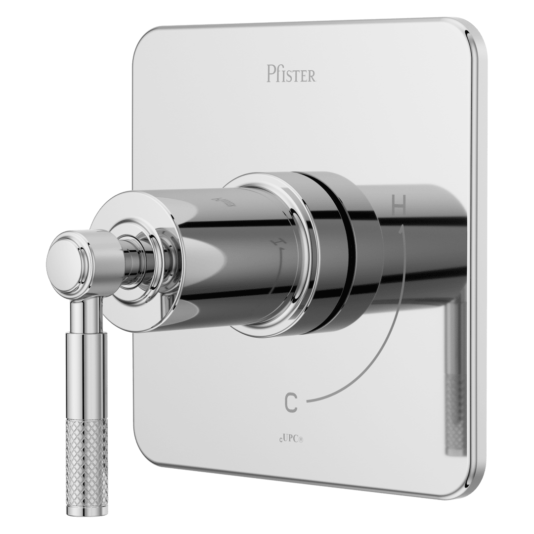 Hillstone 1-Handle Tub & Shower Valve Only Trim in Polished Chrome