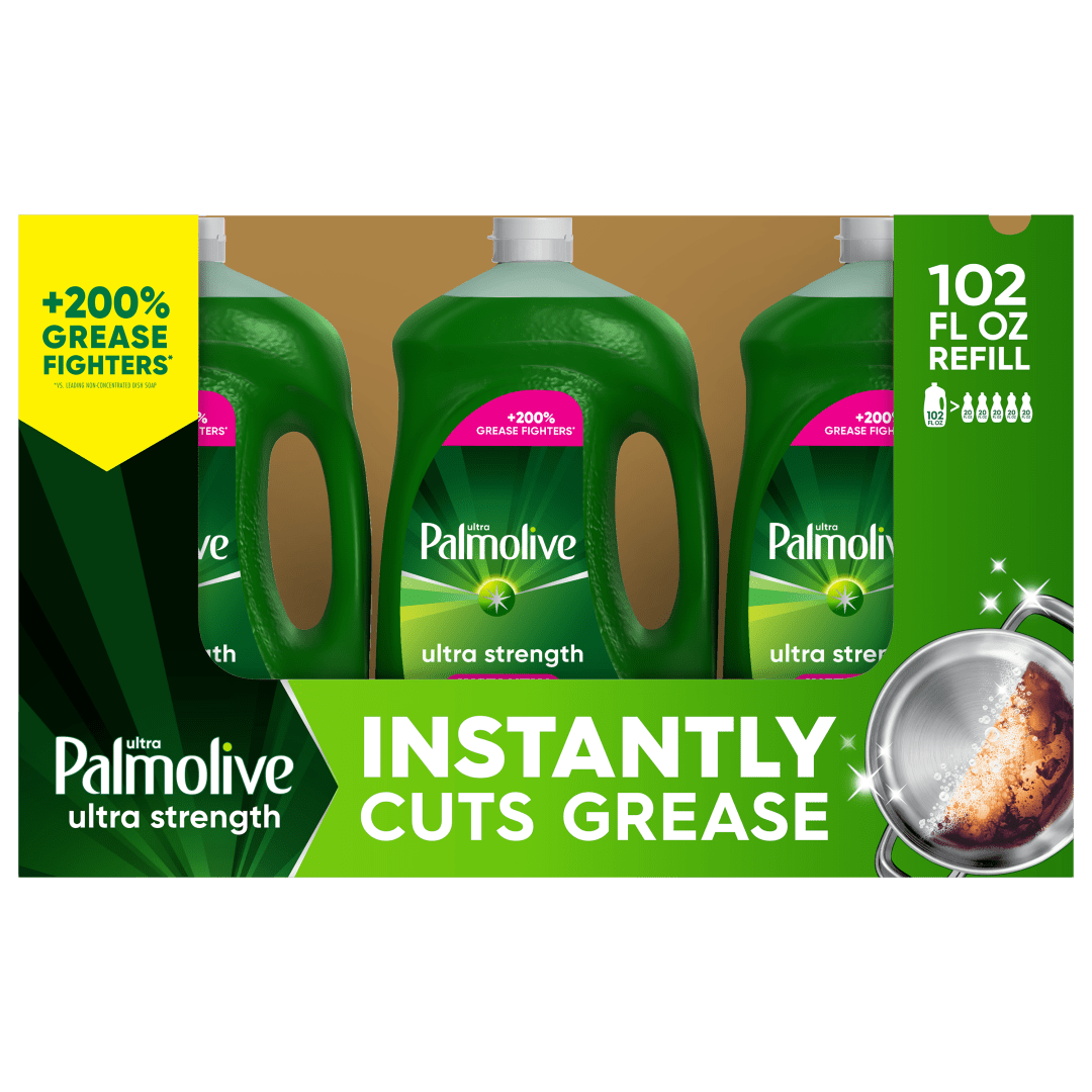 Palmolive Ultra Strength Liquid Dish Soap, 102 fl oz Bottle