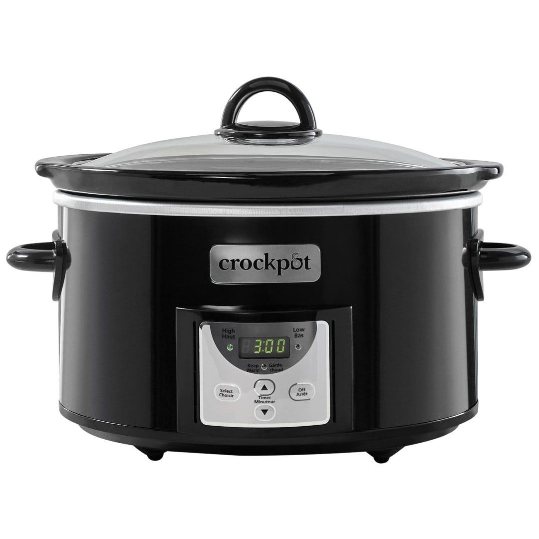 SLOW COOKER CRP 4QT CNTDWN BLACK ICE CA