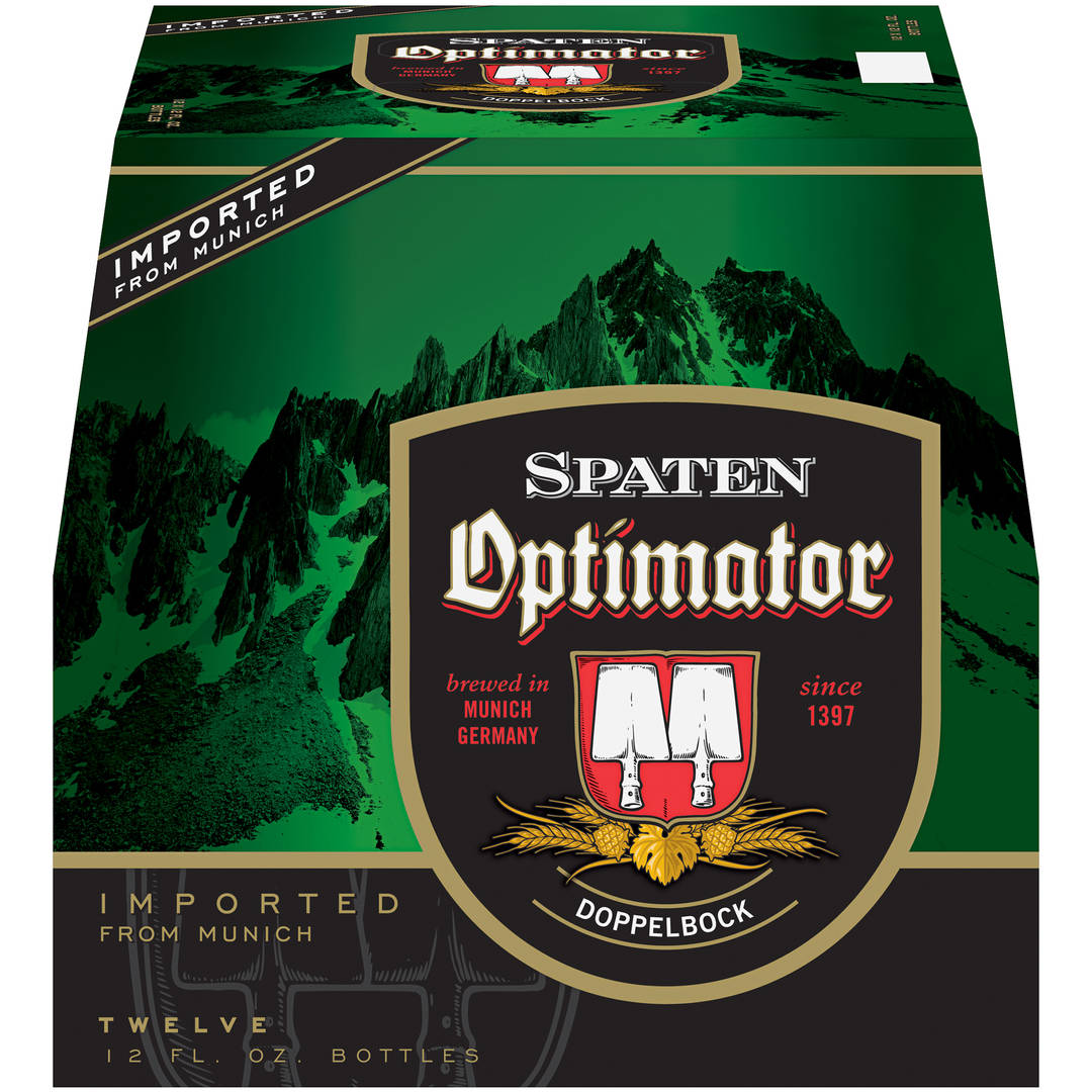 Spaten Optimator Bock, 12 Pack 12 fl. oz. Bottles, 7.5% ABV