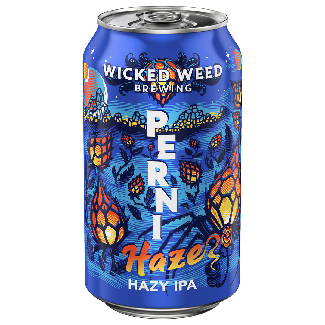 Wicked Weed Perni Haze Hazy IPA 12 oz Single CAN 6_9ABV - Plain Aluminum - Standard Gloss - Craft Direct