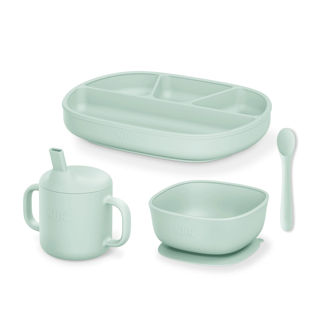 NUK® Perfect Match Silicone Tableware Bundle, 4 Pack
