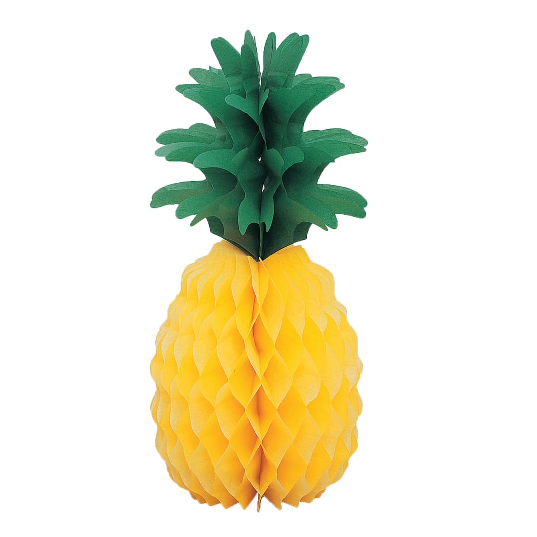 Pineapple Honeycomb Decoration 14"