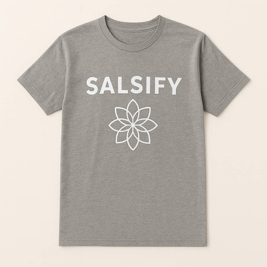 Men’s Crewneck Tee – Heather Gray