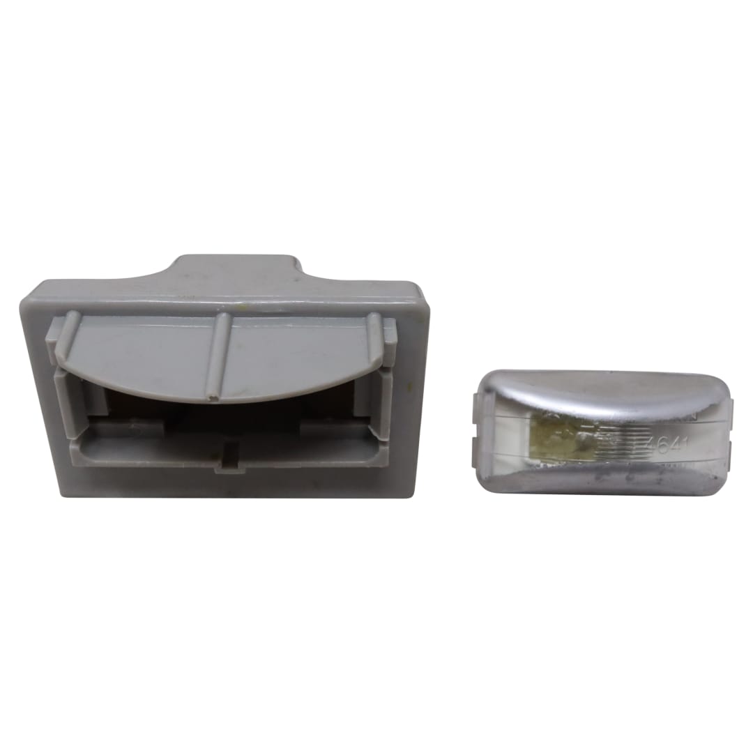 Grote License Lamp Gray Light And Bracket Kit