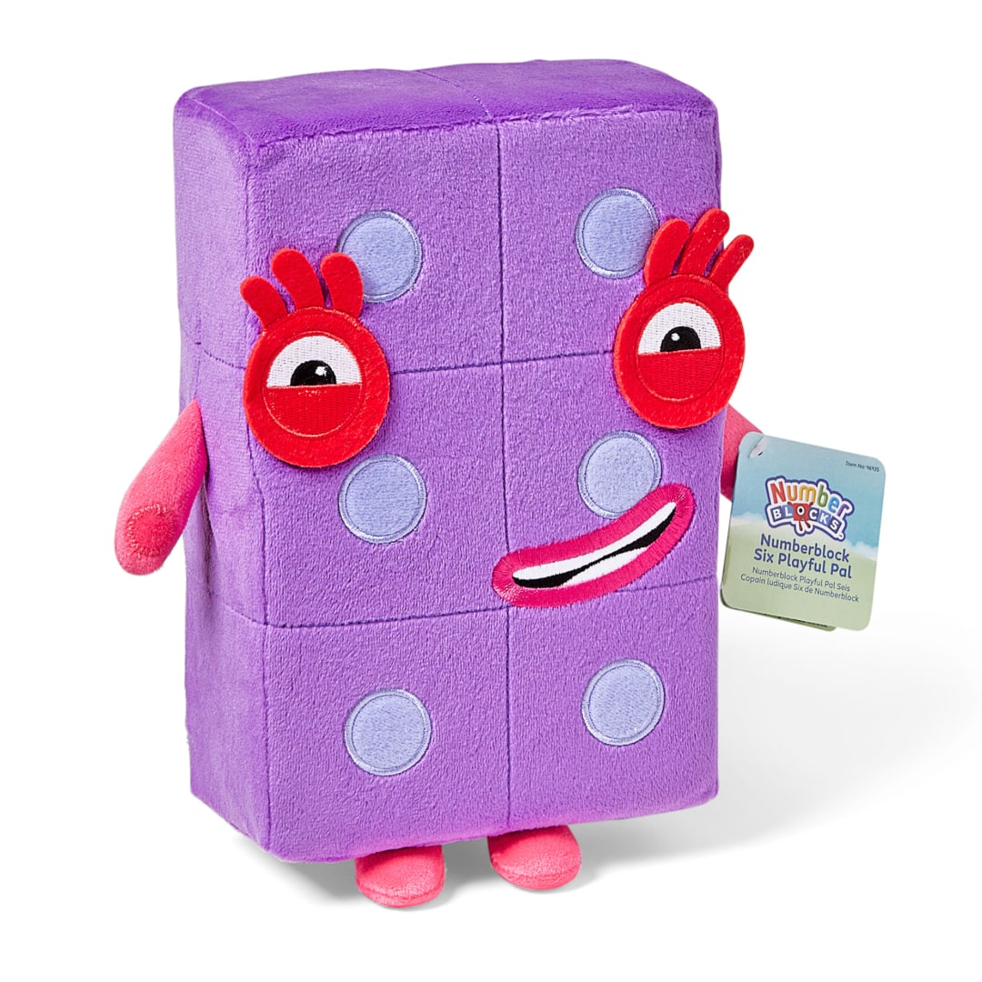Numberblocks® Numberblock Six Playful Pal