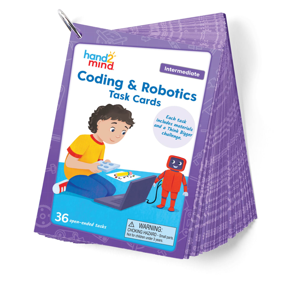 Coding and Robotics Task Cards, Intermediate