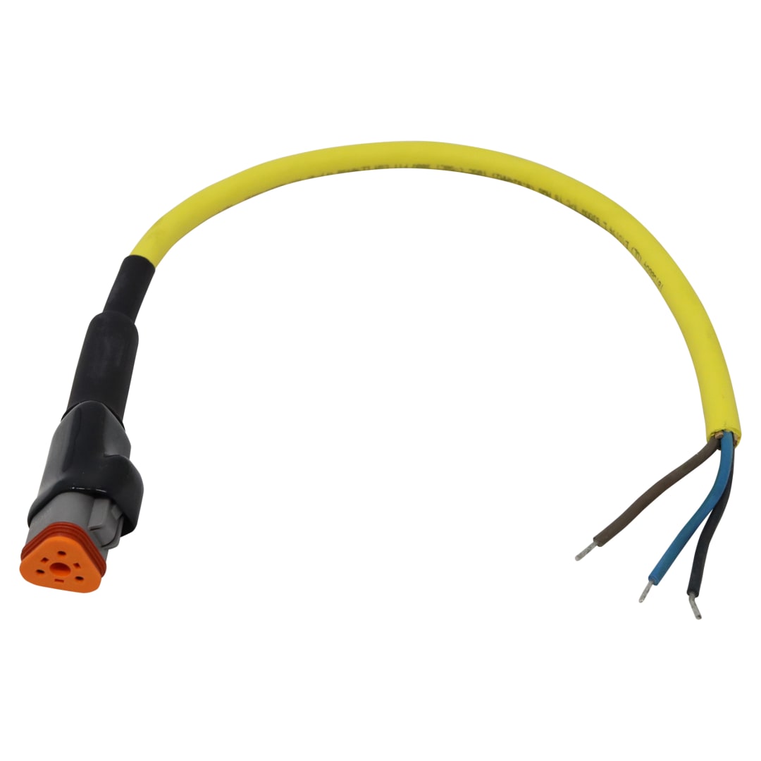 Wastebuilt® Replacement for Heil 12" 3-Pin Deutsch Plug- Bare Ends