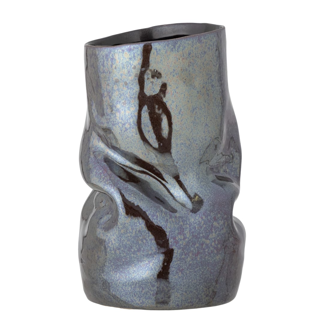 82057584 - Apio Vase, Black, Stoneware STOCK: 257