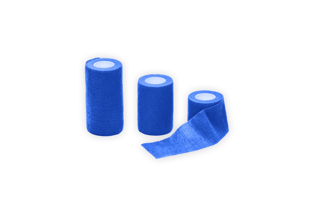 Covetrus Cohesive Bandage, Blue, 10cm x 4.5m