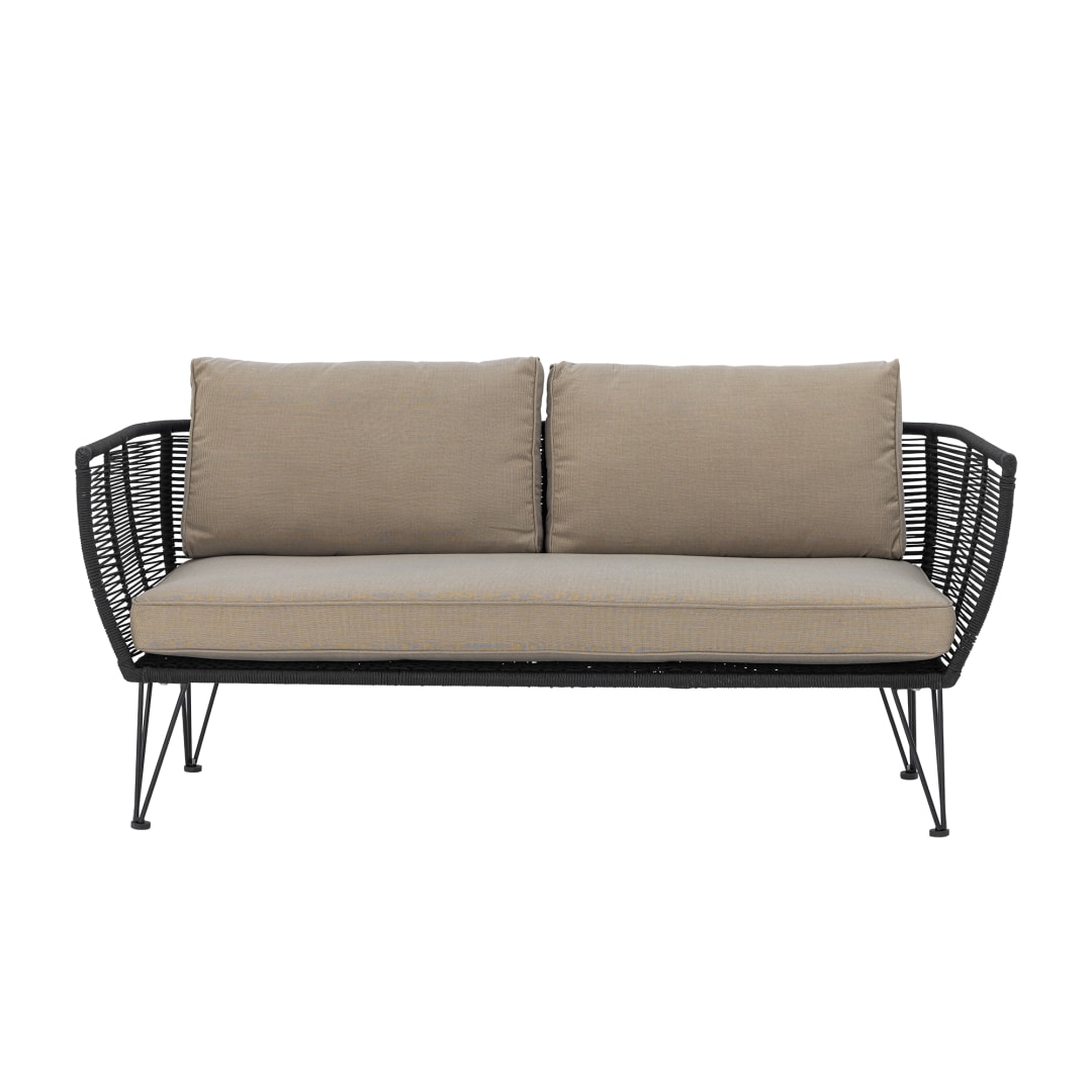 50255217 - Mundo Sofa, Black, Iron STOCK: 46