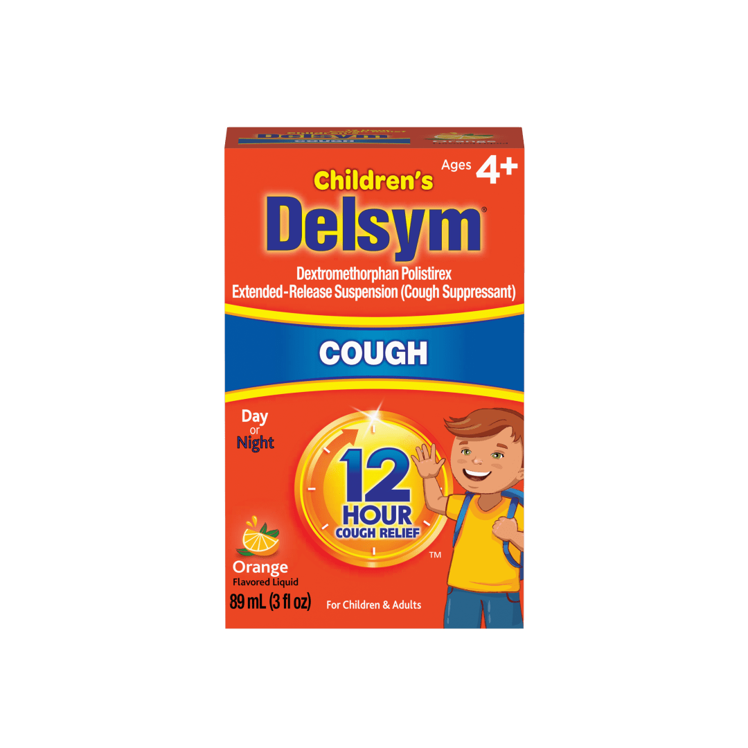 DELSYM® Children`s Liquid - Orange 12/3 oz. (w/ Dosage Cup)