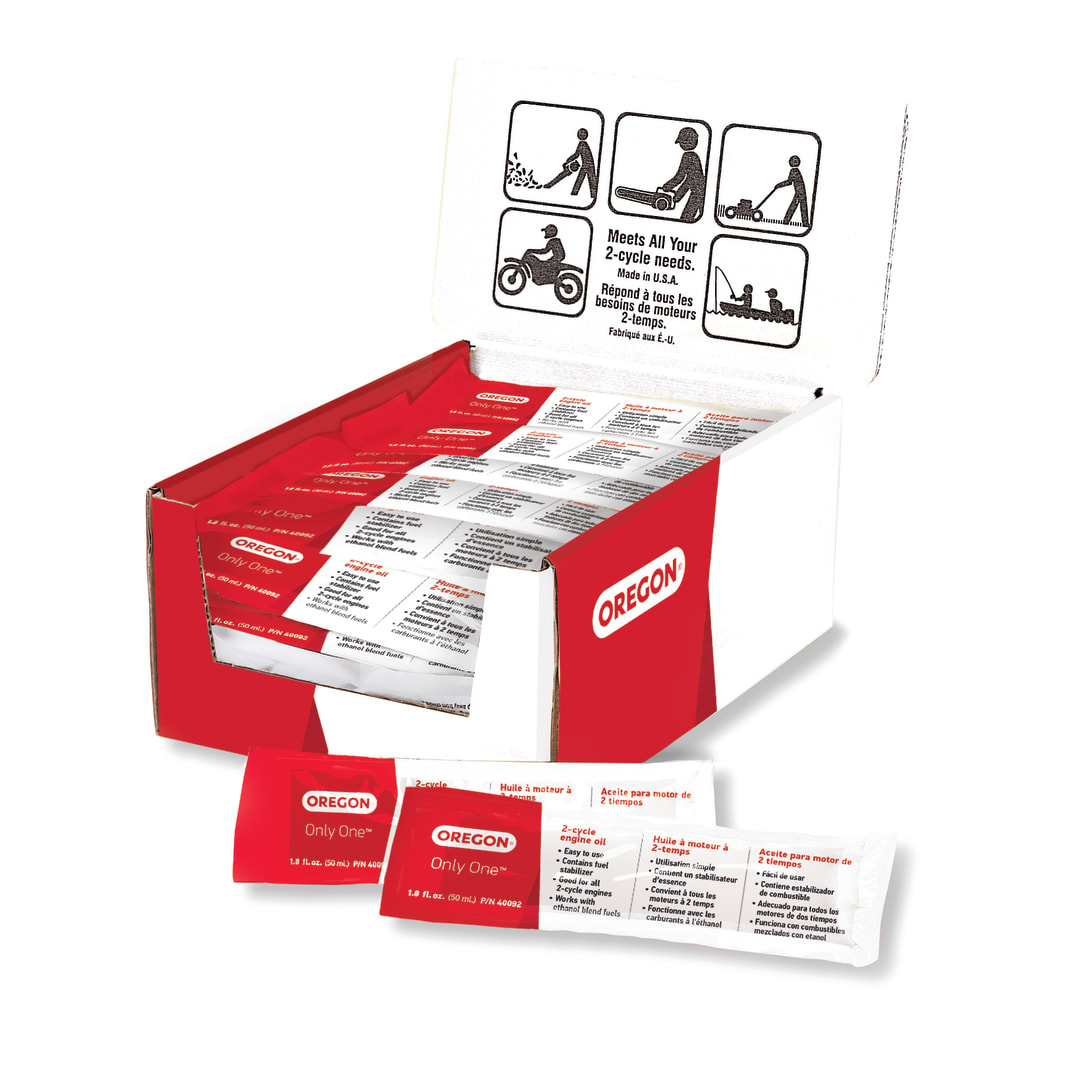 Oregon 2-Stroke Oil with Fuel Stabilizer, pillow pack (40092)