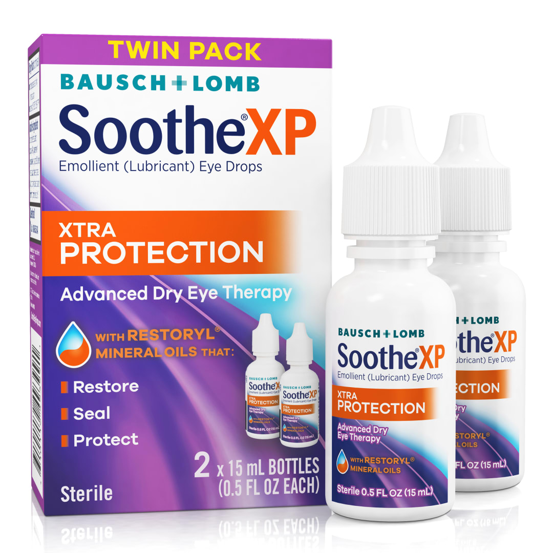 Soothe XP Lubricant Eye Drops 2 x 0.5 fl oz (15 mL)