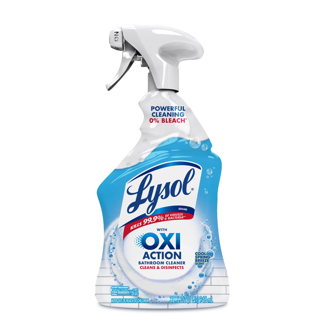 LYSOL® Bathroom Cleaner - OXI Action Trigger 12/32 oz