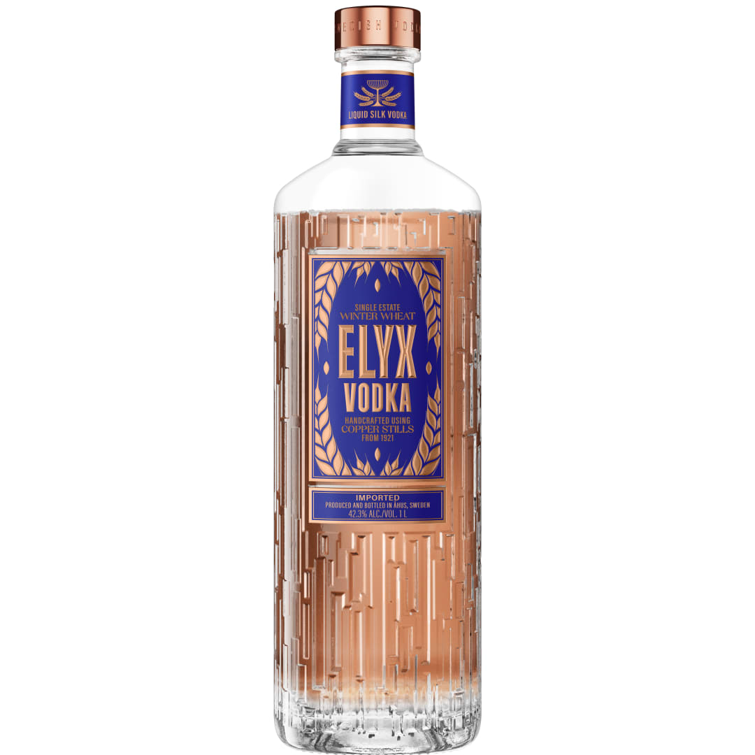 Absolut Elyx Handcrafted Vodka, 1 L Bottle, 84.6 Proof