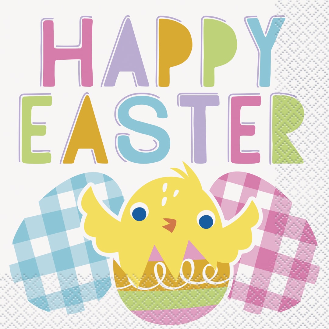 Eggcellent Easter Luncheon Napkins, 16ct