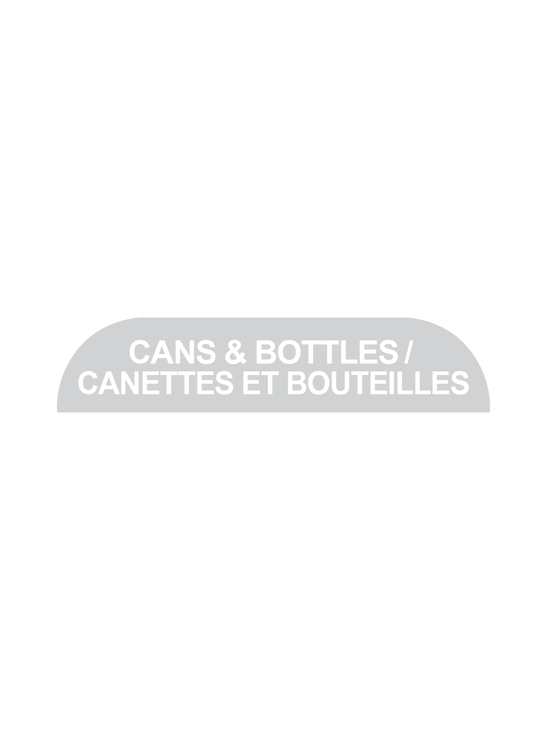  BILLI BOX - Label - Cans & Bottles-Canettes et Bouteilles - Clear-White
