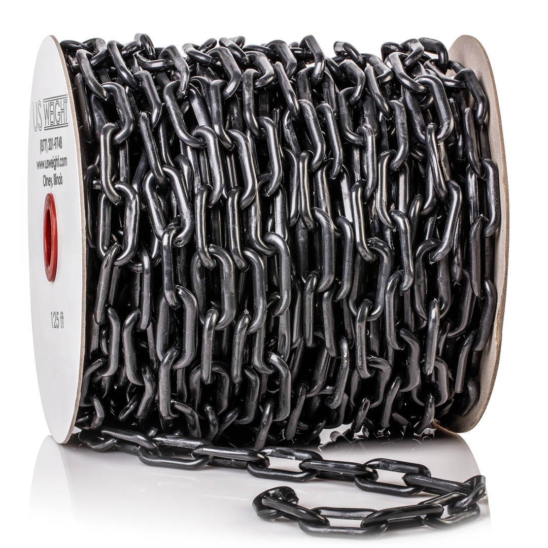 US Weight Chainboss Black Plas