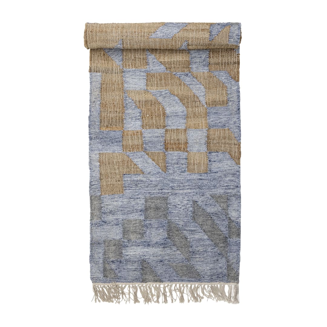 82059364 - Vikka Rug, Blue, Jute STOCK: 13