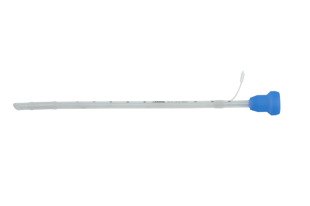 KRUUSE Silicone Endotracheal ET Tube with Cuff, I.D. 16mm, O.D. 22mm, L. 70cm