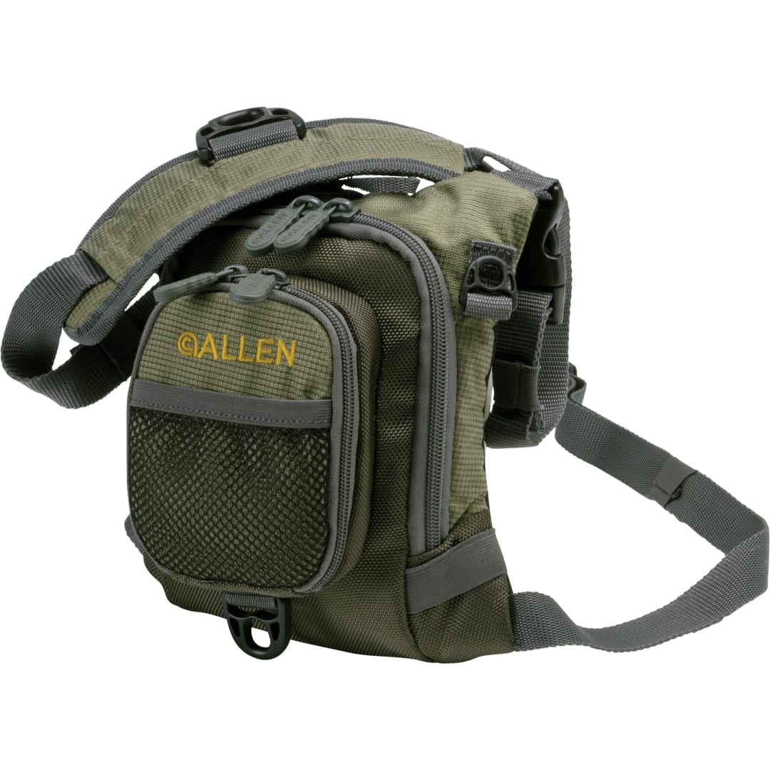 Allen Company Bear Creek Micro Fly Fishing Chest Pack, Green