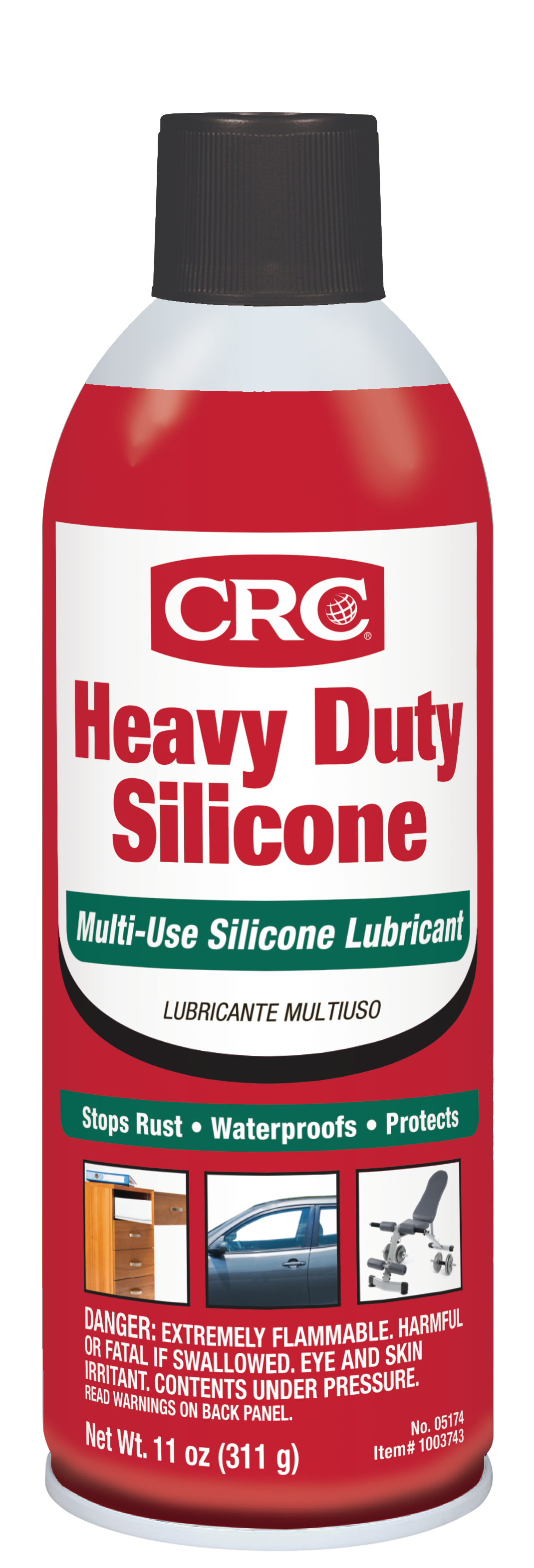 CRC Heavy Duty Silicone Lubricant 1X11OZ