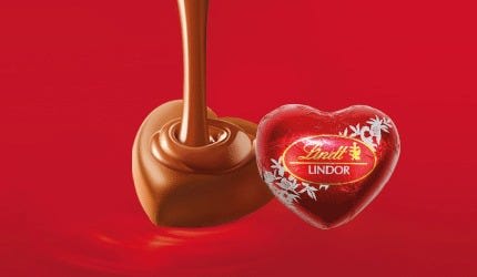 CZ- Lindor Hearts Milk Bulk 8kg