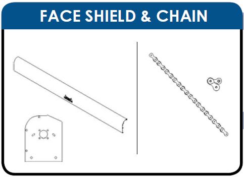102" New Extruded Face Shield