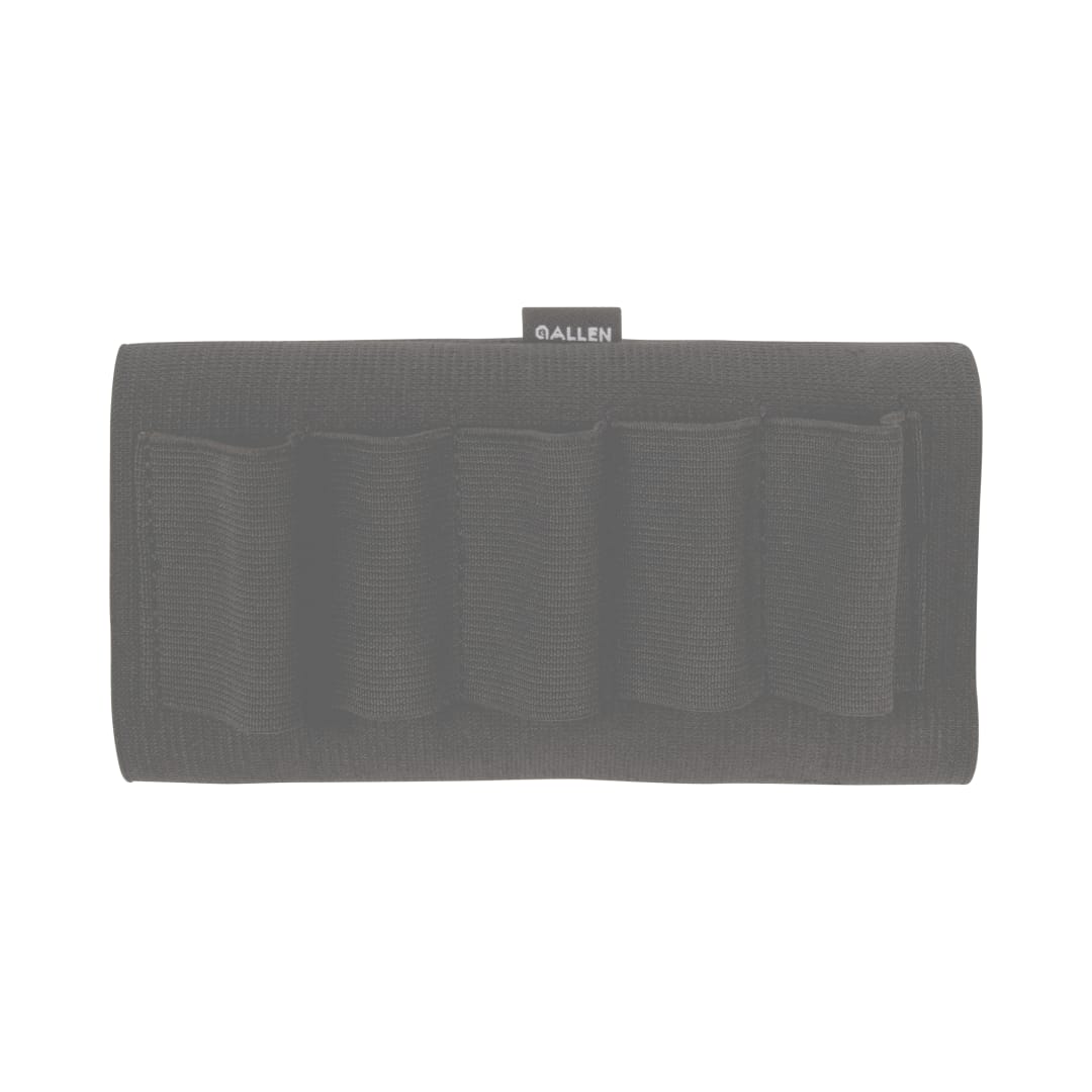 Allen Company Elastic Shotgun Buttstock Shell Holder, Black