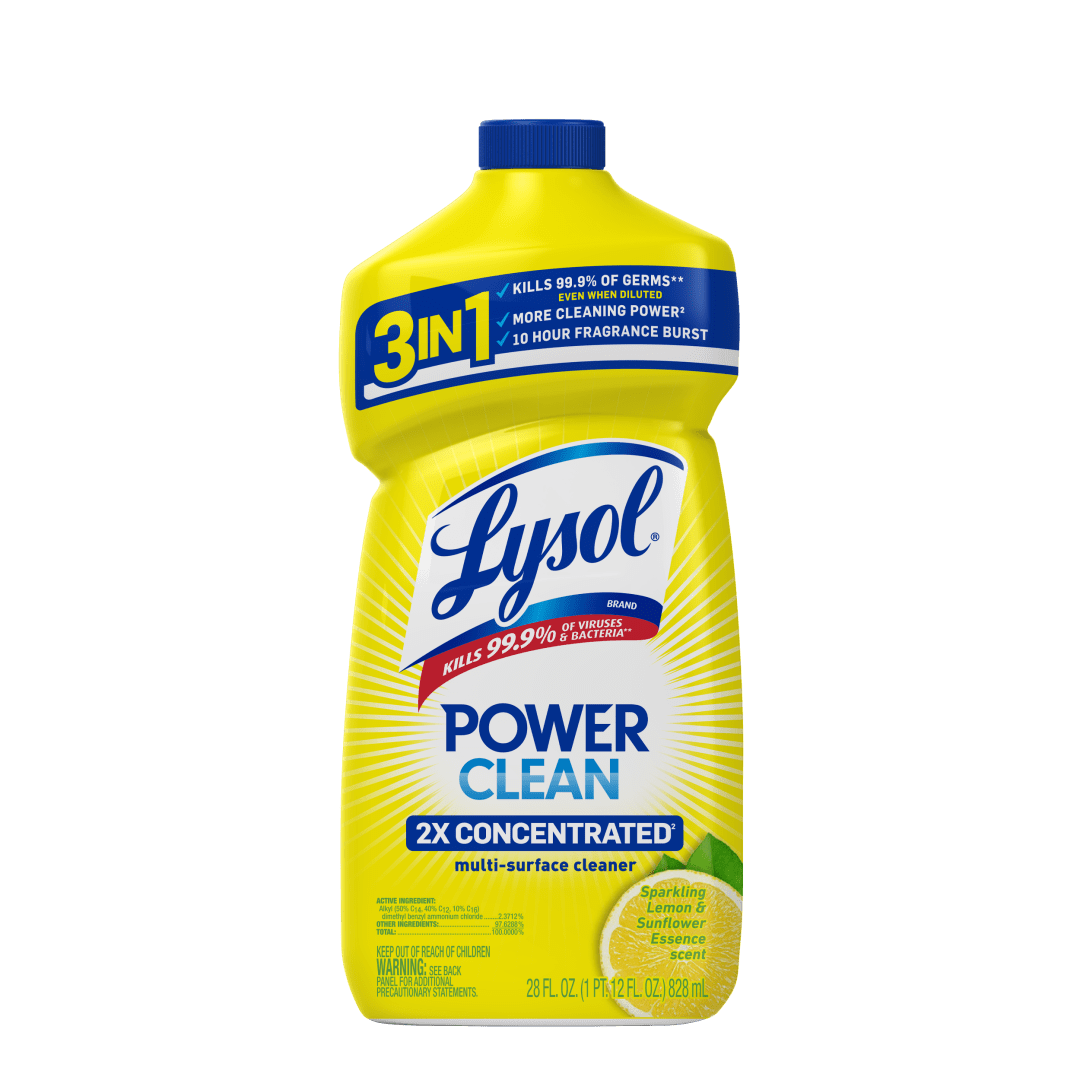 LYSOL® All Purpose Cleaner - Pourable Sparkling Lemon & Sunflower Essence 9/28 oz.