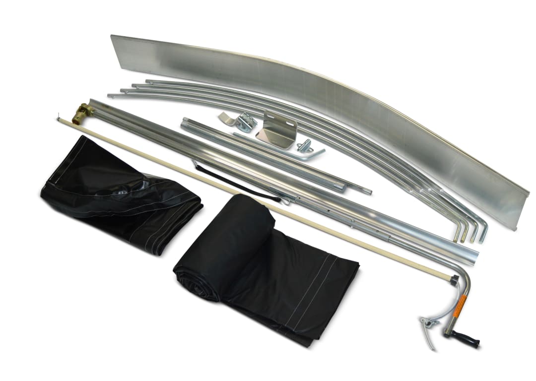 24' x 96" Lock-N-Roll Transfer Trailer Kit - 7 Bows