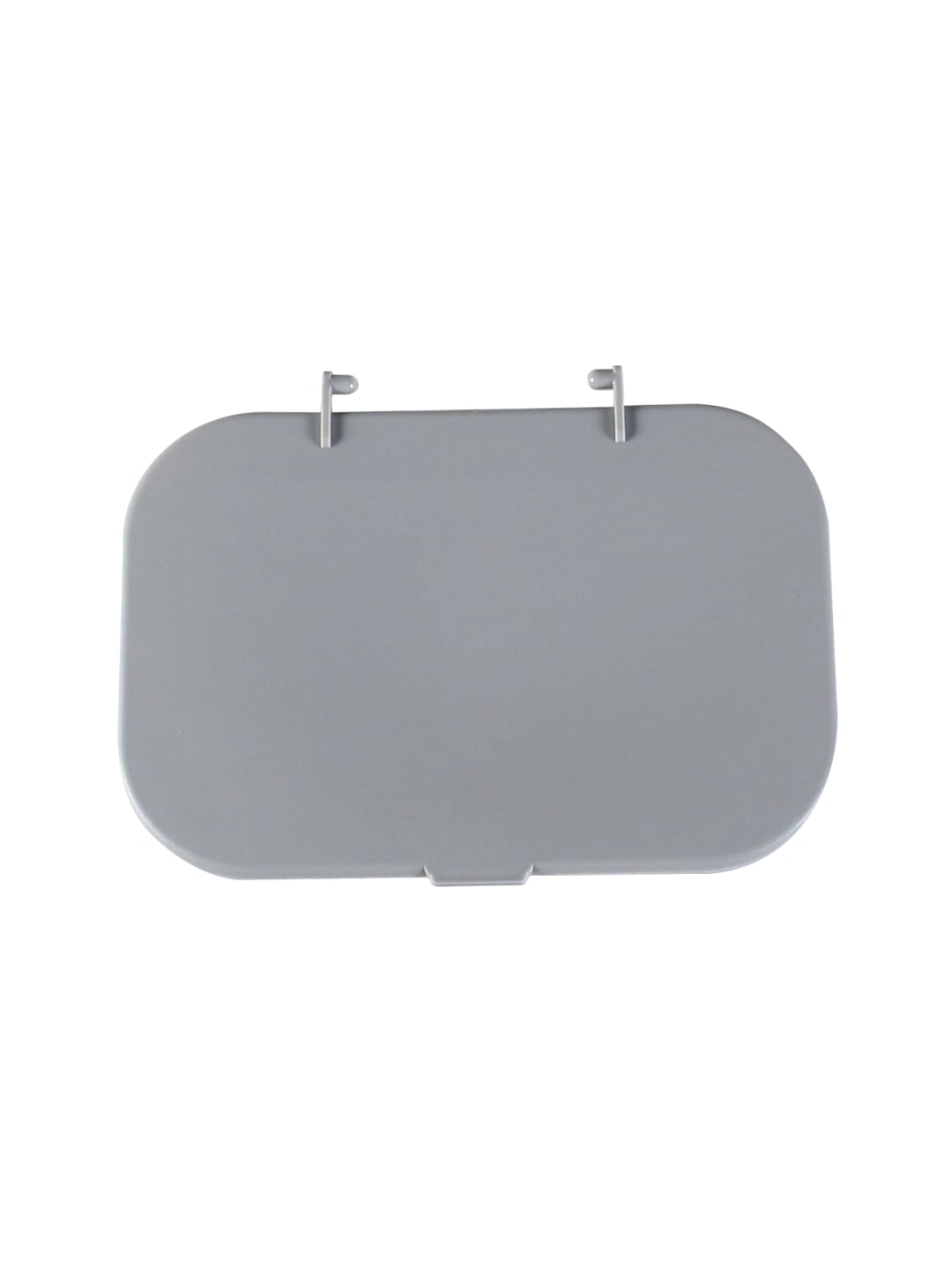  HANGING WASTE BASKET - Lid - Solid Lift - Executive Grey