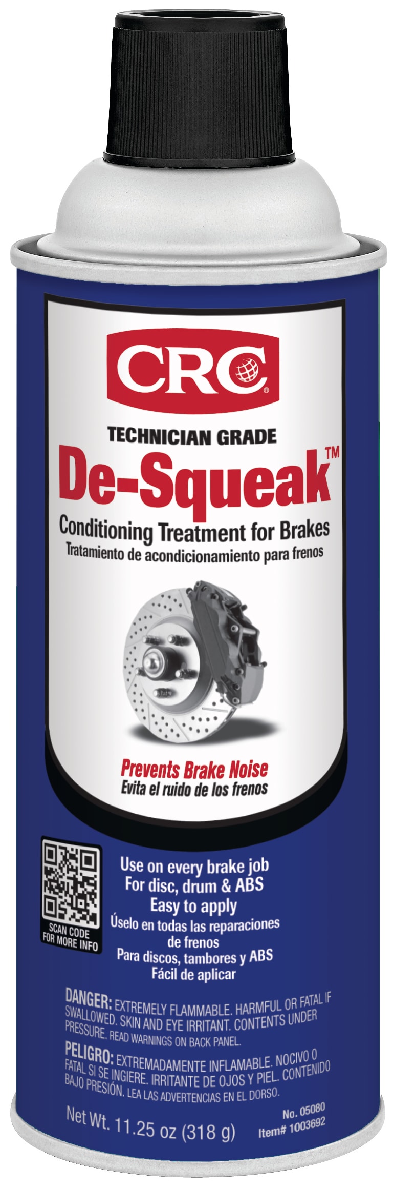 CRC De-Squeak Brake Conditioning Treatment 1X11.25OZ