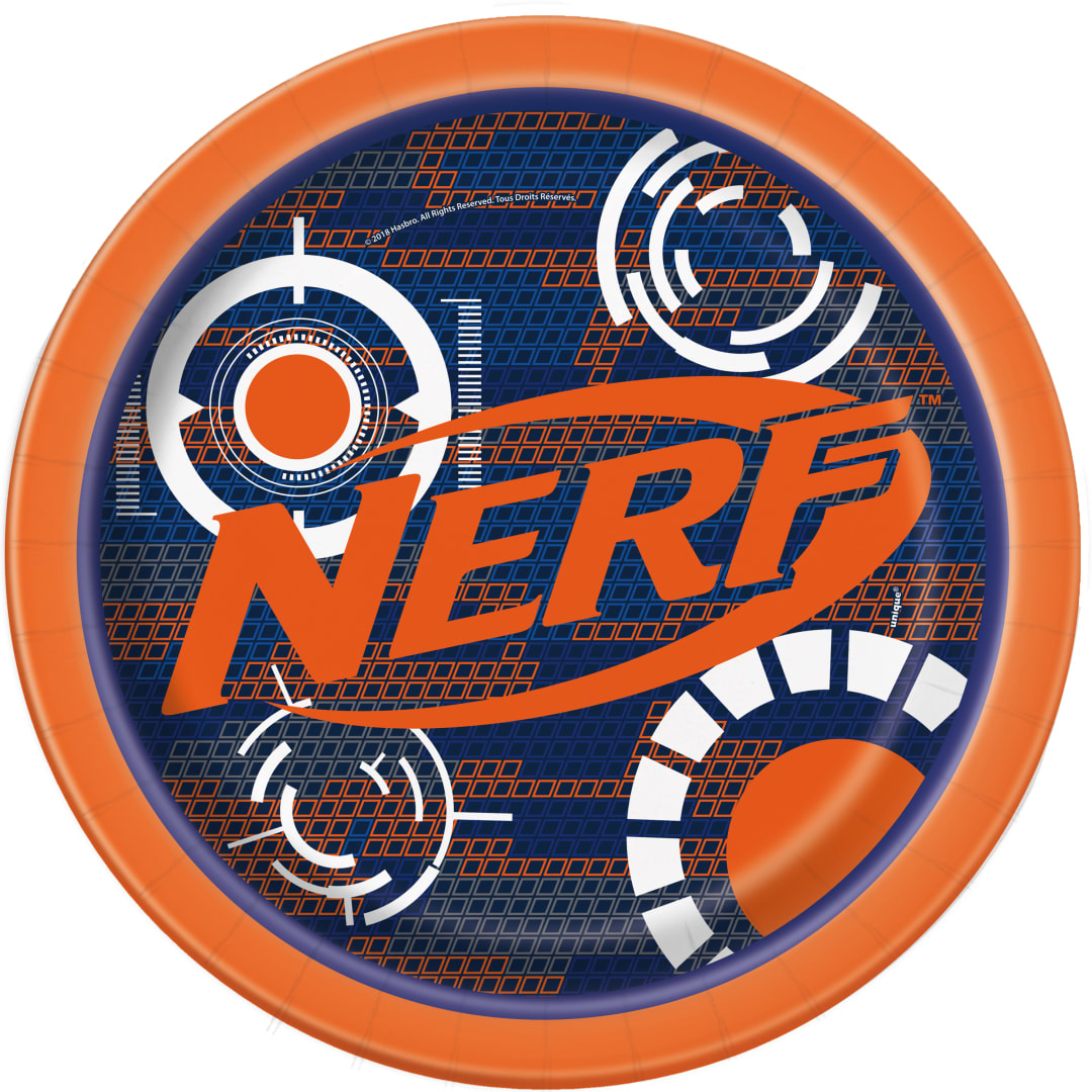 Nerf Round 9" Dinner Plates, 8ct